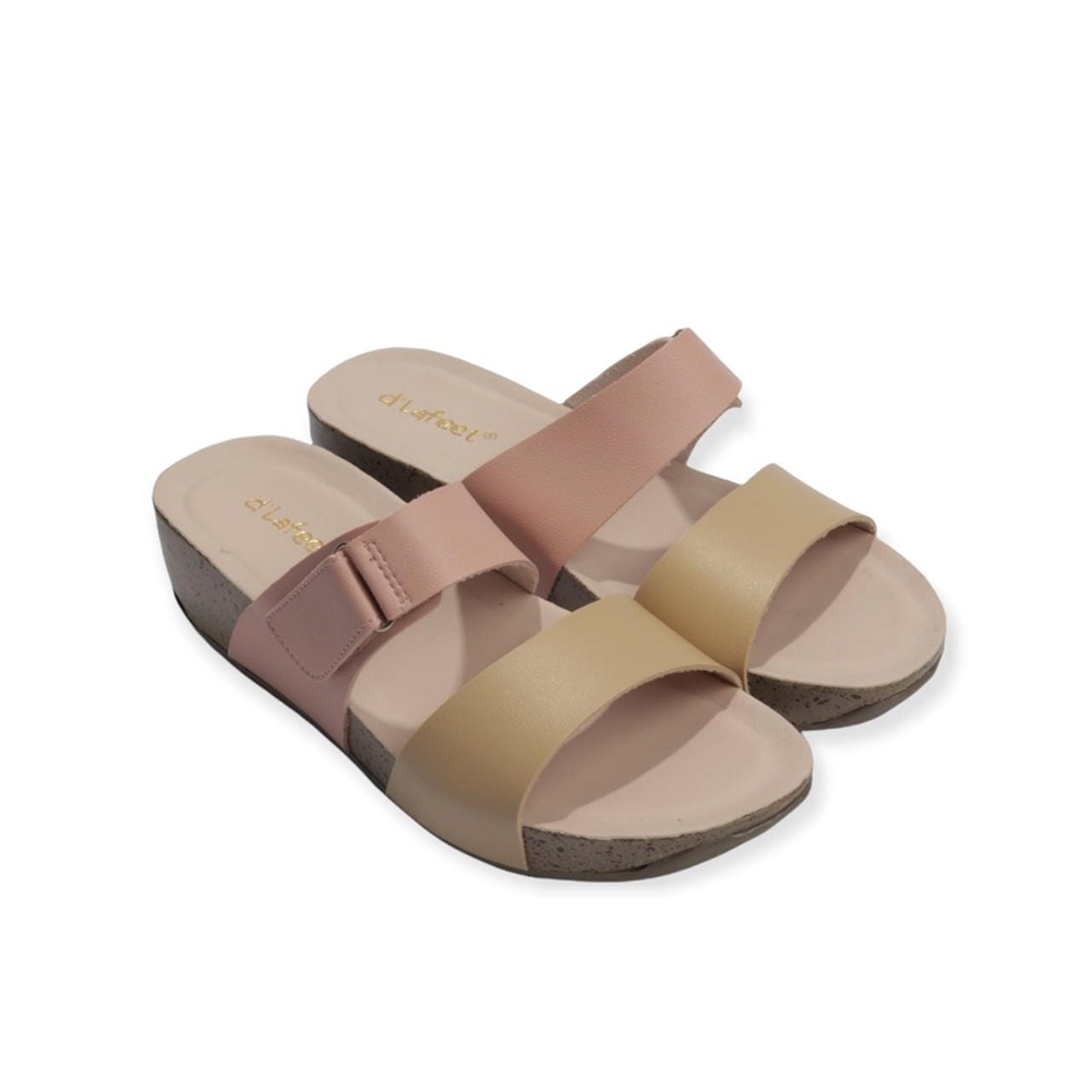 d'Lafeet Sandal Wanita - Bianca Mocca / Ramayana Jatinegara
