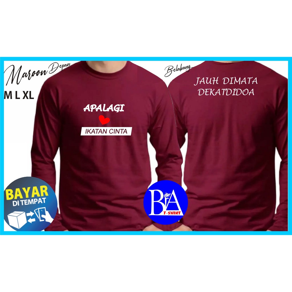 COD/KAOS APALAGI IKATAN CINTA/KAOS EKSPRESI/KAOS HITS/KAOS BANDUNG/KAOS MURAH/KAOS DISTRO