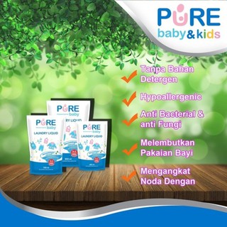 Pure Baby  Laundry Liquid 900ml Refill Sabun  Cuci  Baju  