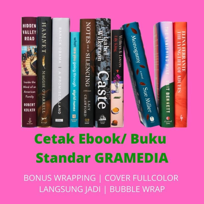

JASA PRINT BUKU CUSTOM SUPER CEPAT KUALITAS TOKO BUKU