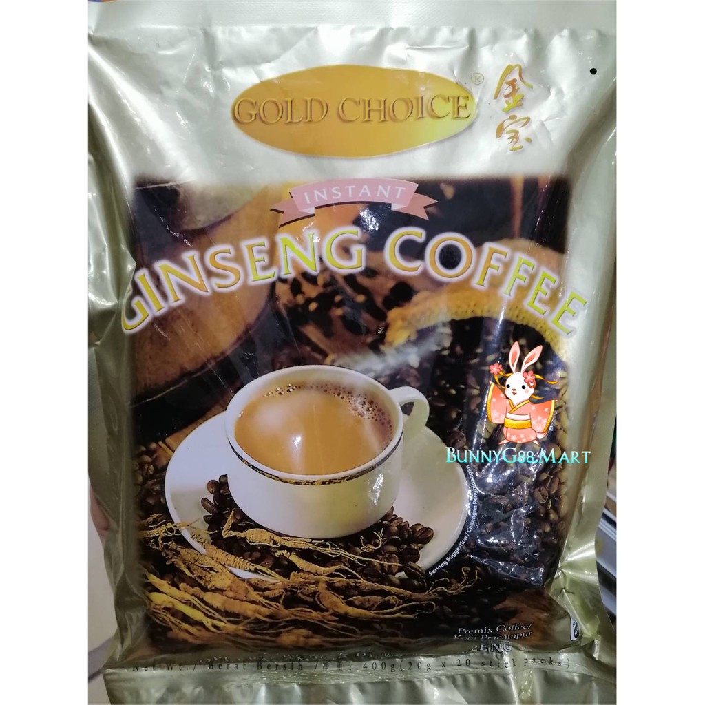 

[MURAH] GOLD CHOICE GINSENG COFFEE 400G/KOPI INSTAN INSTANT/COFEE COFFE