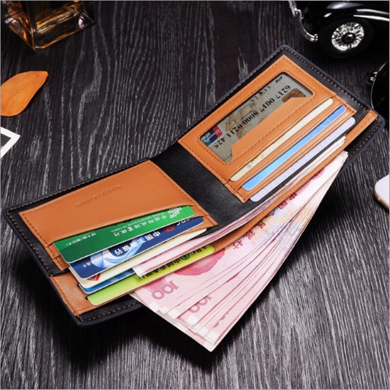 Dompet Pria Branded Bogesi, Short Style, Elegan, Simple, BG027