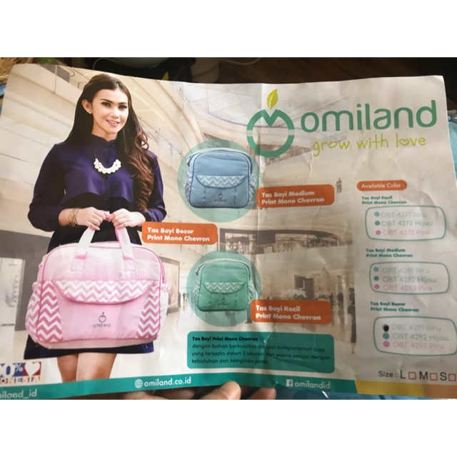 tas bayi besar omiland