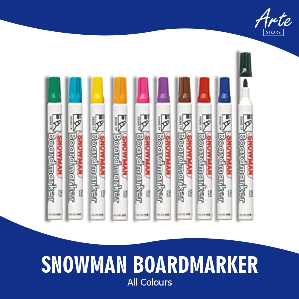 Spidol Snowman Boardmarker - Spidol Whiteboard