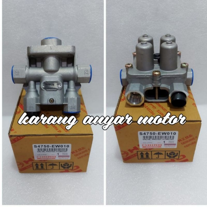 VALVE PROTEC 4CIRCUIT HINO 500-RELAY VALVE HINO 500