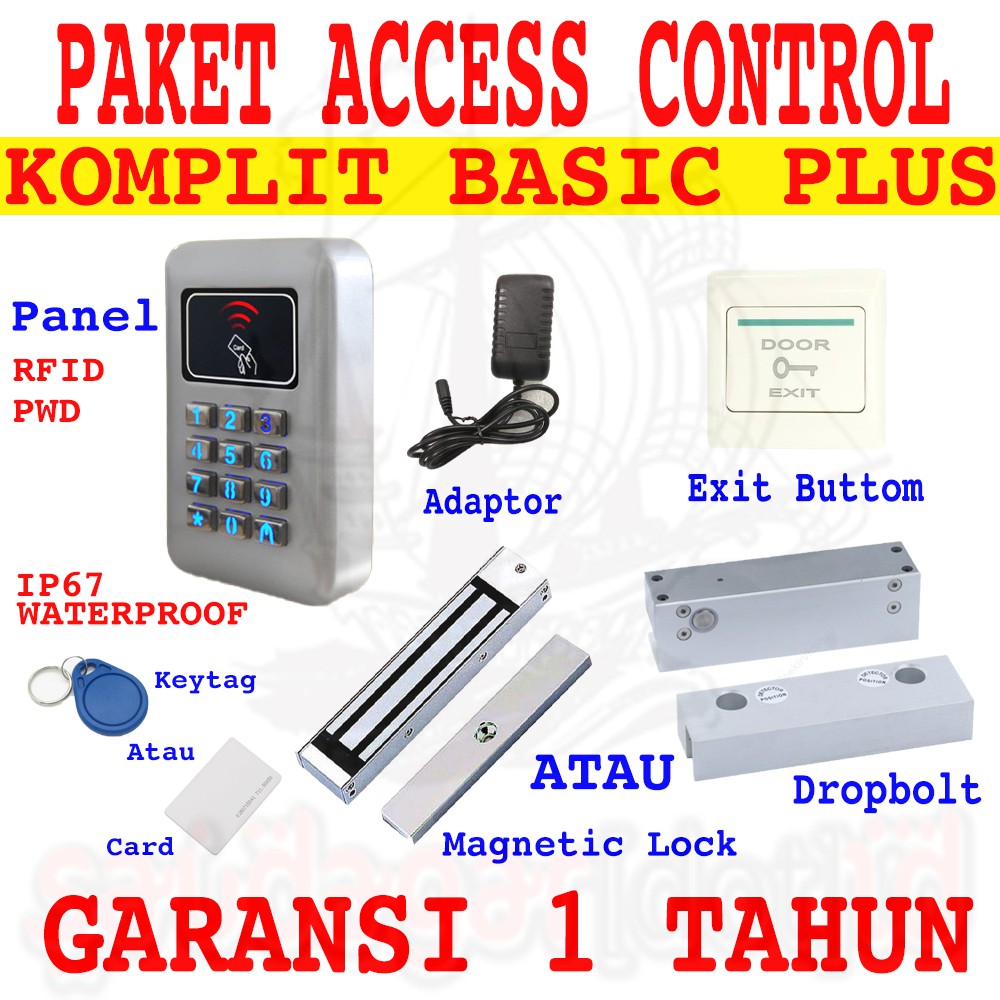 ACCESS CONTROL / AKSES KONTROL DIGITAL / GLASS DOOR LOCK