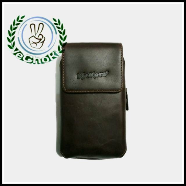 Dompet Sarung HP Berdiri Vertikal Kulit Sapi Asli - Kickers HB115387