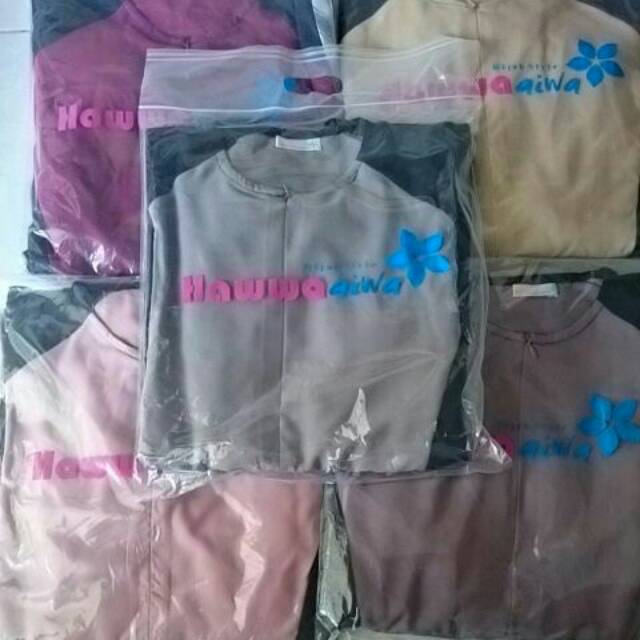 SISA PINK Zalia Syari by Hawwa Aiwa