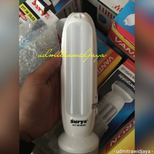 Lampu Emergency + Senter &quot;SURYA&quot;