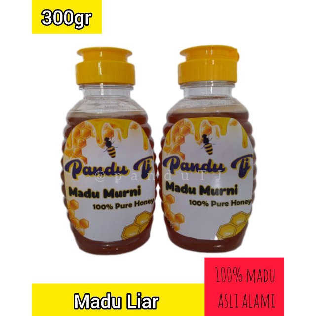 

[PROMO] MADU LIAR 300gr-100% MADU MURNI ASLI ALAMI-WILD RAW HONEY-PANDUTJ