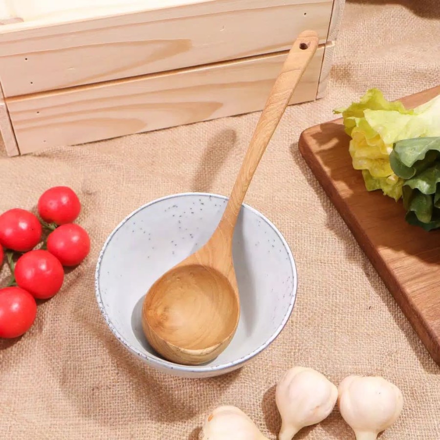 Irus Kayu Jati TPK | Soup Ladle | Centong Kayu