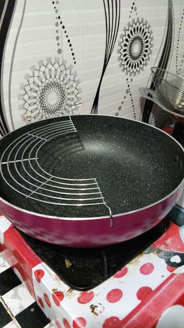 Tatakan Saringan Minyak 30 Cm - Peniris Minyak Wajan