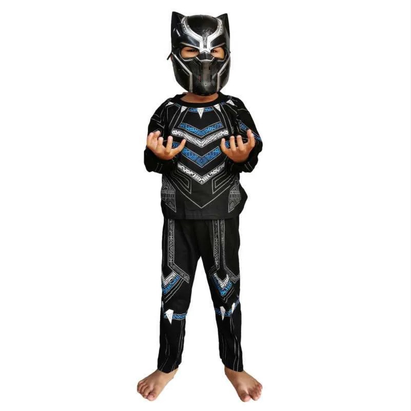 KOSTUM BAJU ANAK LAKI LAKI BLACK PANTHER WAKANDA / baju anak black panther