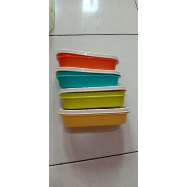 NeW Tempat Makan / Lunch Box Tupperware 4 Warna Original (Asli Ori Tupperware)