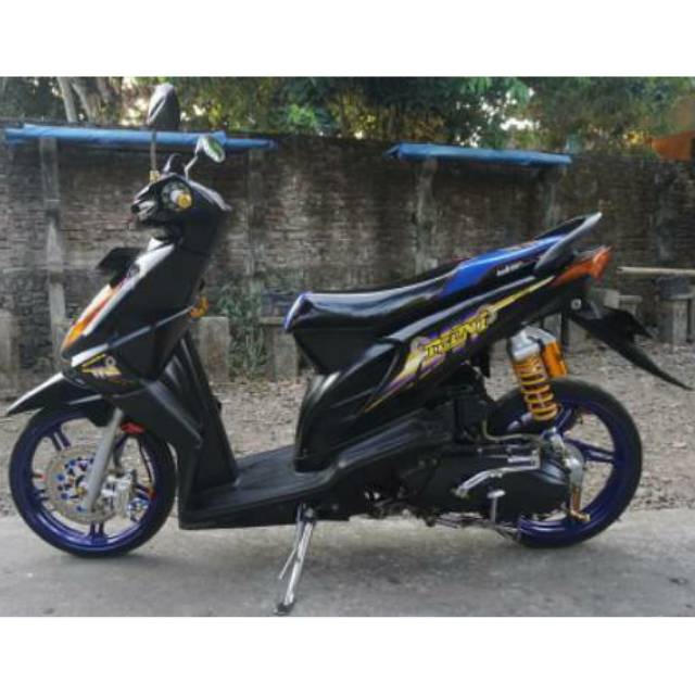 Striping Sticker Lis Thailand Motor Honda Beat Karbu Lama Motif Icon Custom Ritrama Orajet Shopee Indonesia