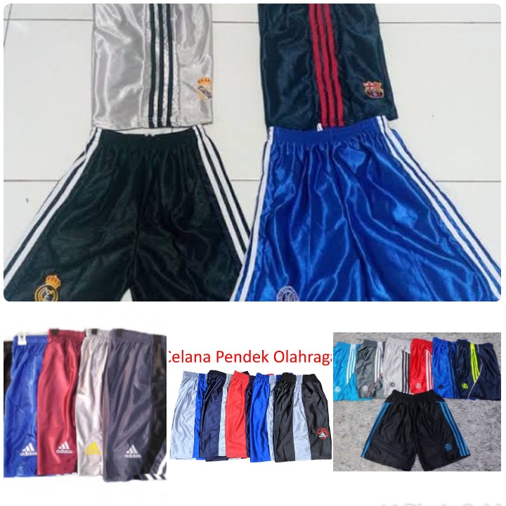 CELANA PENDEK BASKET MELAMIN BORDIR BOXER PRIA KOLOR PRIA