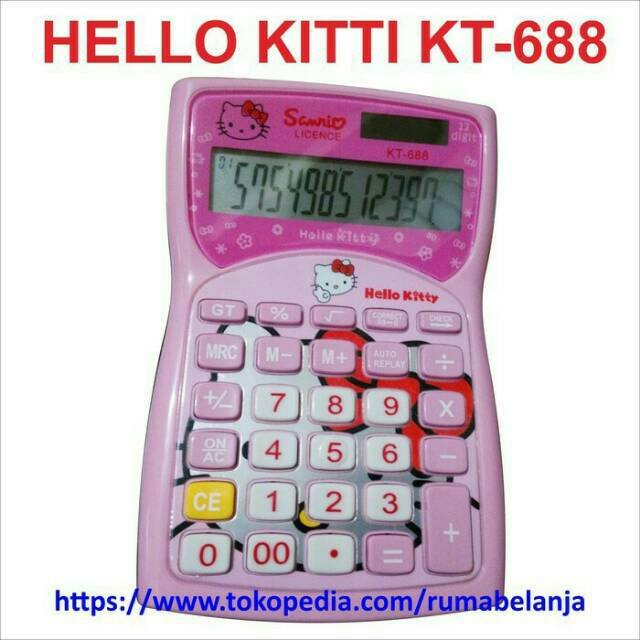 

Kalkulator HELLO KITTI KT-688