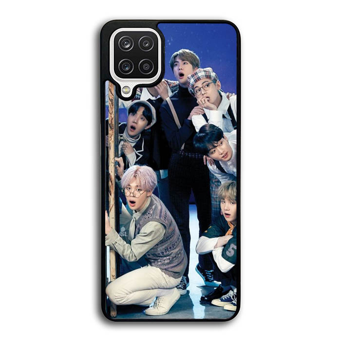 Casing Hardcase Samsung Galaxy A12 BTS Wallpaper FF0189