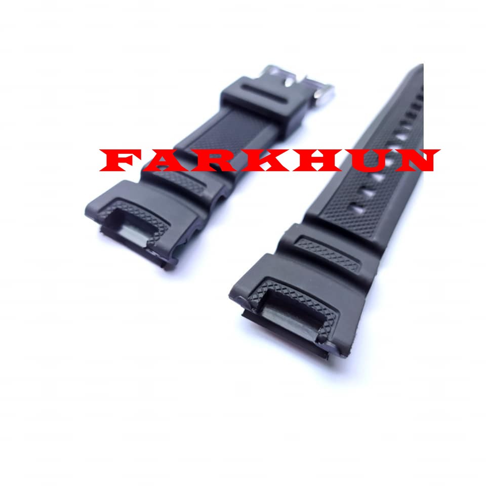 STRAP PREMIUM CASIO SGW-100 CAKEP SGW100 BAND TALI JAM TANGAN SGW 100 RUBBER WATCH KARET BEST SELLER