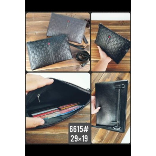 clutch bag gucci cowok kulit import