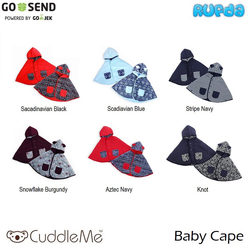 CuddleMe Baby Cape Selimut Jaket Bayi Cuddle Me