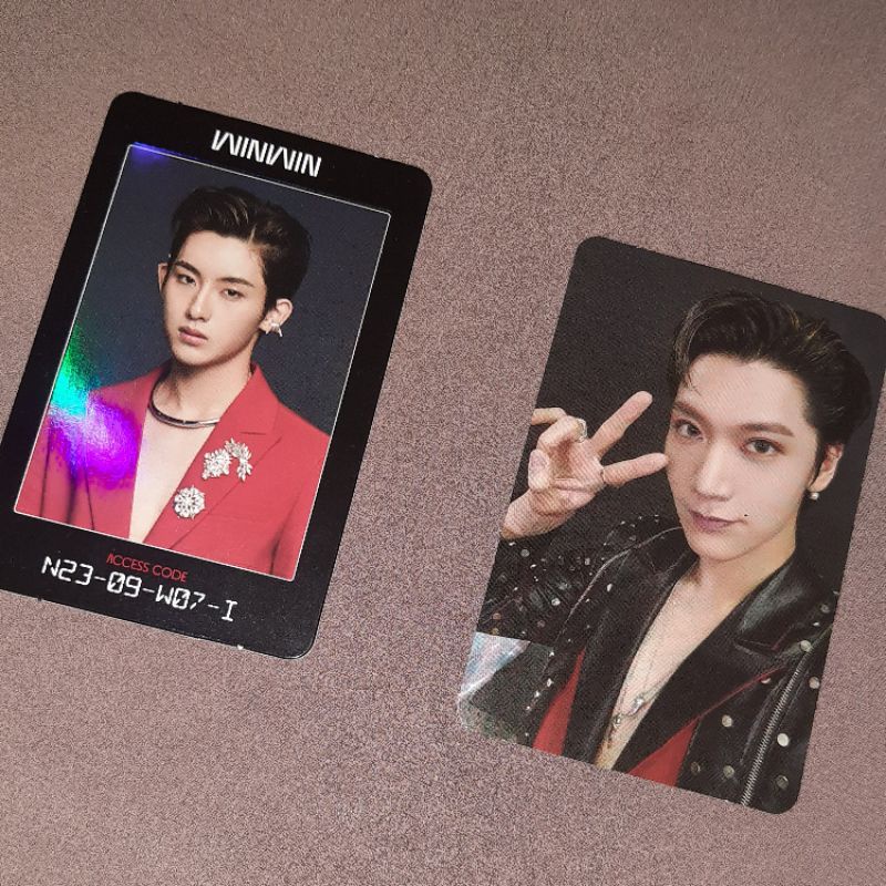 NCT 2020 PT.2 RESONANCE ARRIVAL VER. PHOTOCARD TEN DAN ACCESS CARD WINWIN