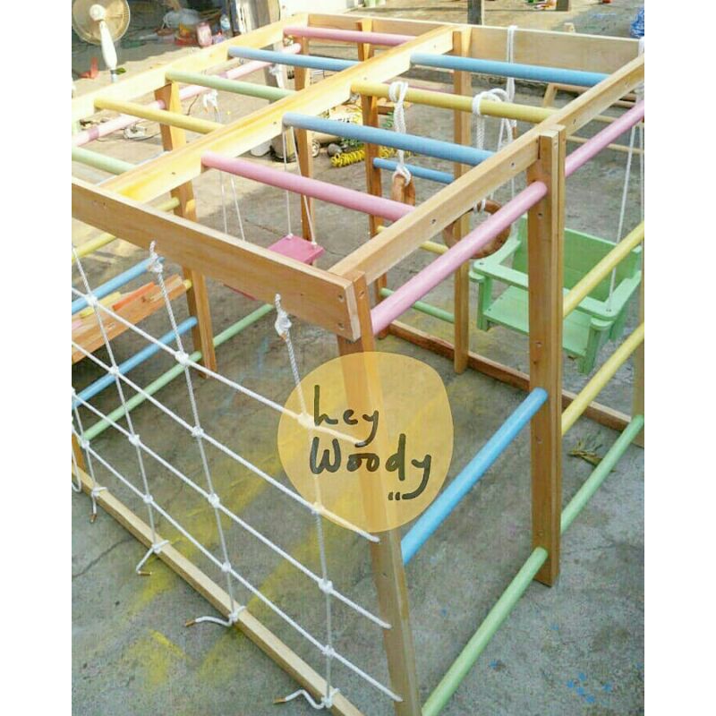 

Brakiasi 1.3m + 2pcs Ayunan - Pastel •• mom dwi