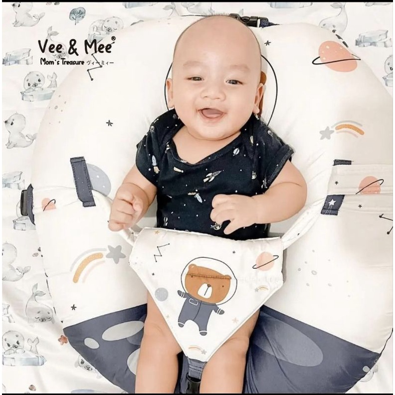 [2 Kg] Vee &amp; Mee Sofa Bayi Multifungsi Anti Bakteri Astronaut Bear Series -  VMS 1040