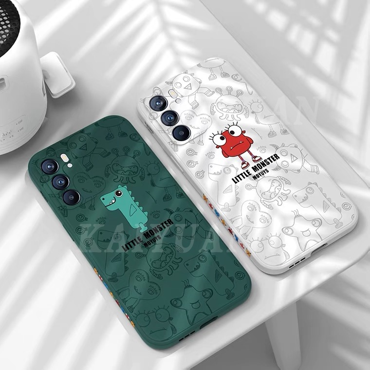 Soft Case Motif Monster Untuk Xiaomi Redmi 10C Redmi Note 11 Note 11S Redmi 10 Note10 Pro 10S 9T Note9S 9Pro Note8 Poco M3 X3Pro X3NFC