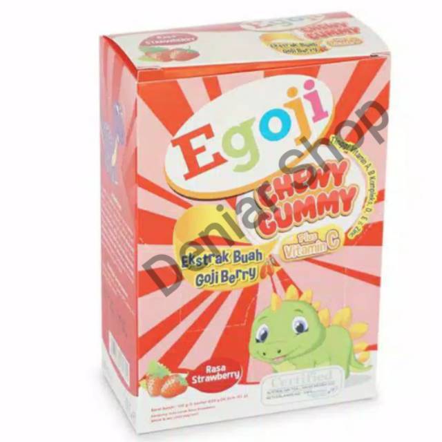 

Egoji Gummy Rasa Jeruk & Rasa Strawberry isi 5 (Harga perbox)