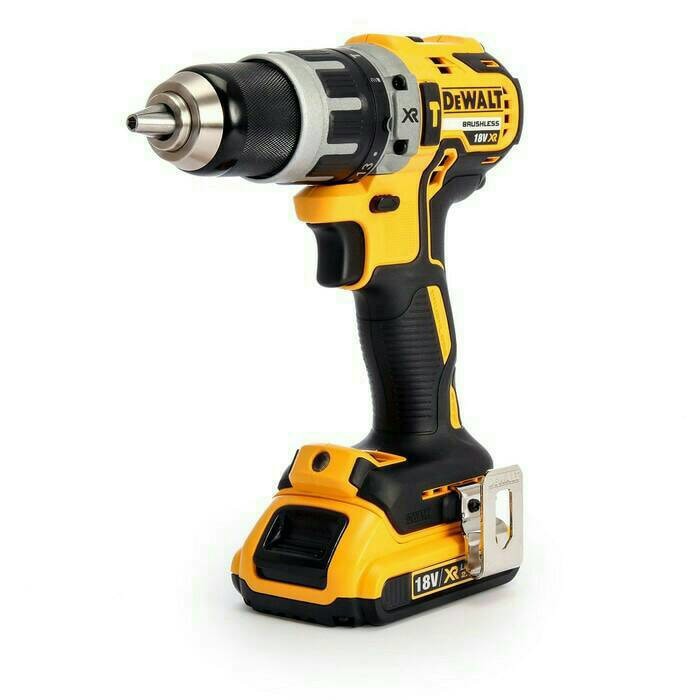 ORIGINAL - Mesin BOR 13MM CORDLESS 18V BRUSHLESS DRILL DEWALT DCD777D2 DCD 777 D2