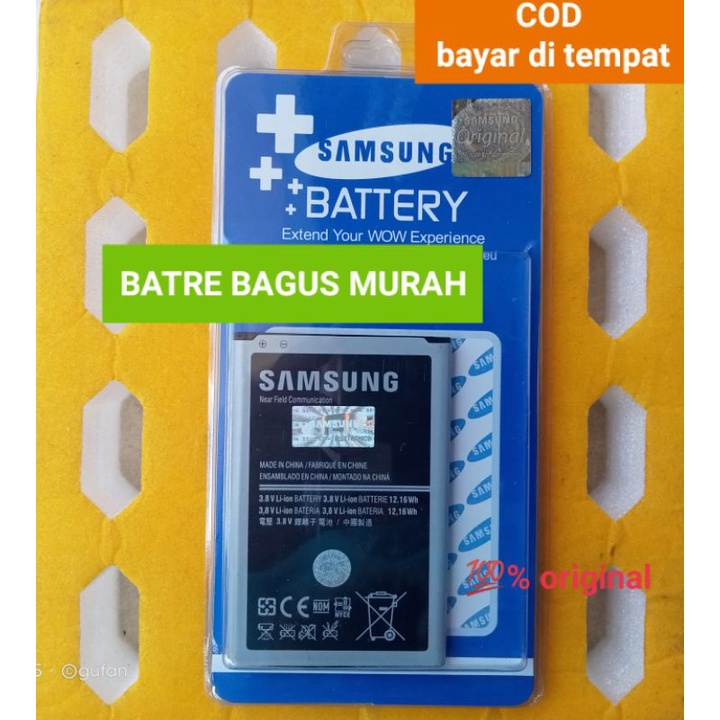 Baterai Samsung galaxi Note 3 N9000 N9005 N9006 NOTE3  Battery Batre Bat Note 3 N900 N9005 N9006