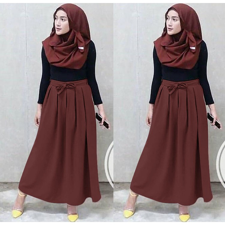 MOKOKOMO Rok PITALOKA Set Rok Wanita Fashion Wanita