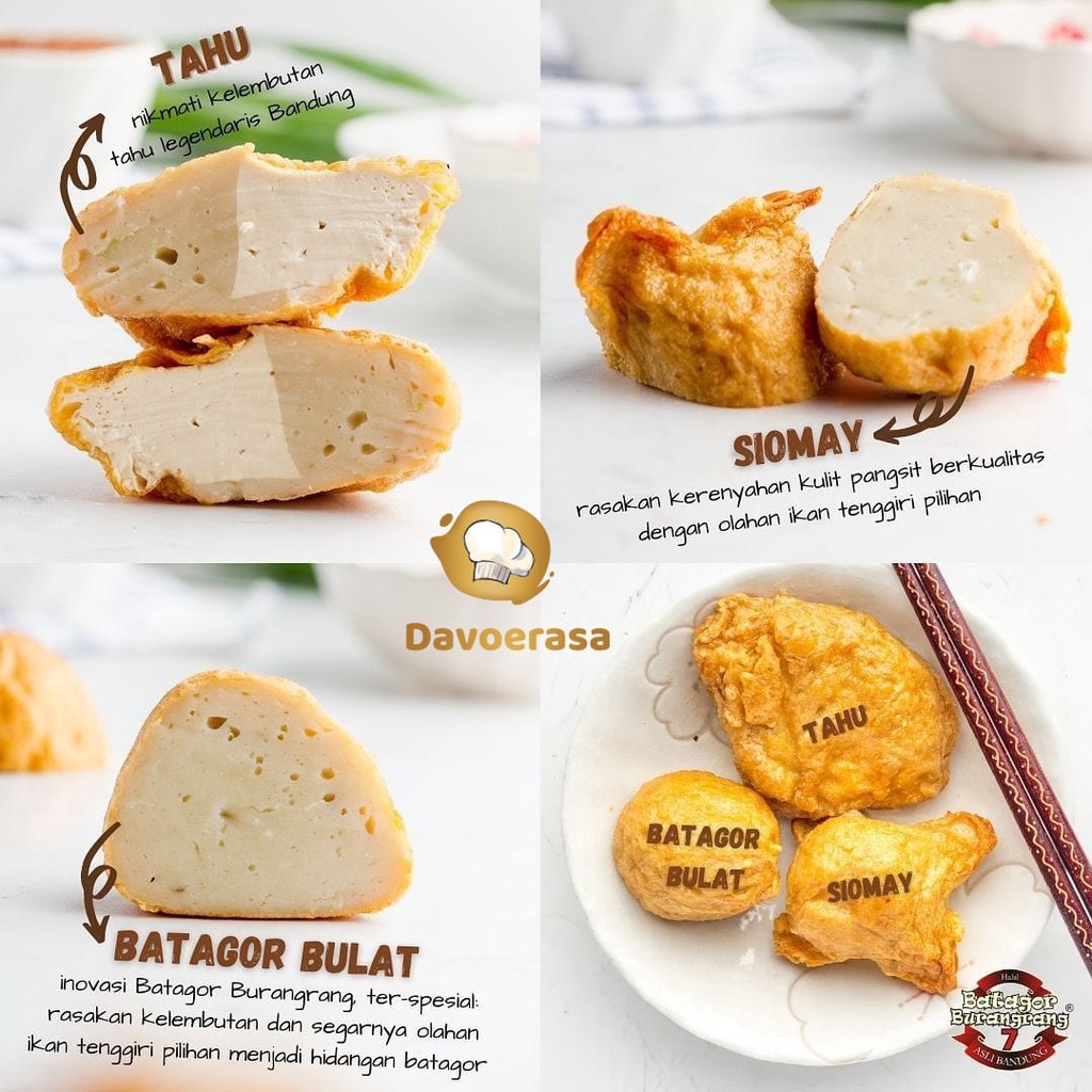 

Batagor Burangrang Frozen Siap Masak isi 5 pcs