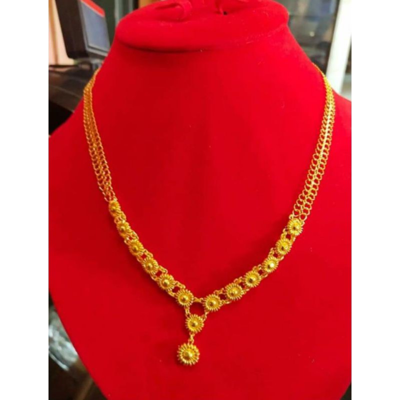 Kalung Matahari Cantik 30 gram Emas LM/London 24K kadar 99,9%