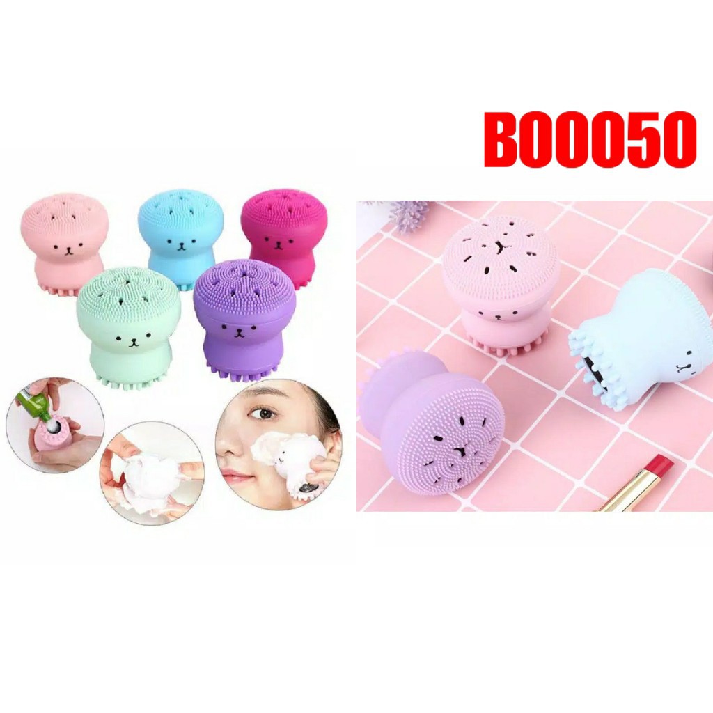 B ( B50 ) GURITA PEMBERSIH WAJAH / SIKAT CUCI WAJAH / SPONS WAJAH / FACIAL CLEANSING BRUSH GURITA