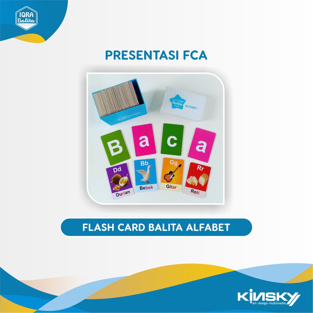 FLASH CARD ALFABET