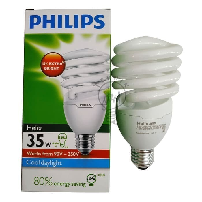 Lampu Spiral Philips Helix 35W 45W 55W