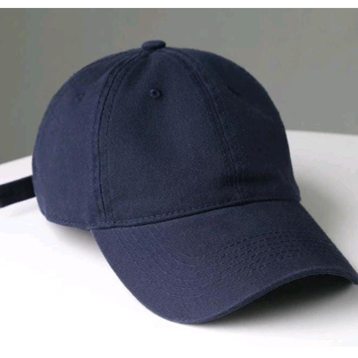 Promo {Bahan High Premium}Baseball Polos Clip cakop besi Topi Baseball Polos Premium Distro