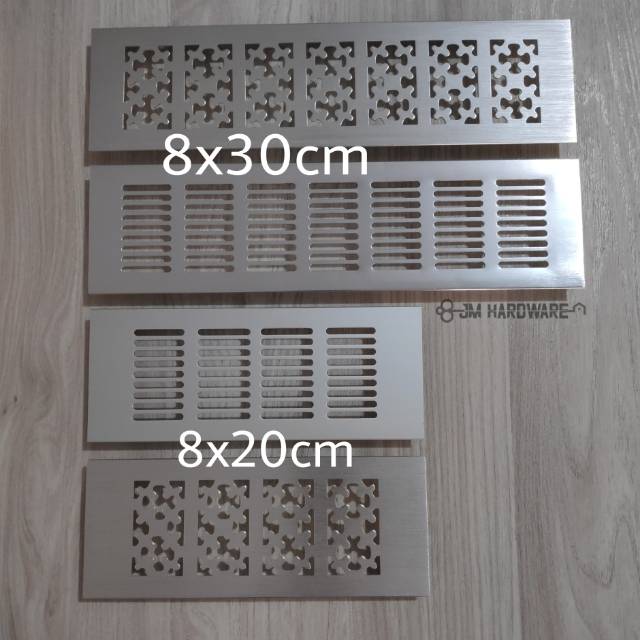 Lubang hawa kotak motif besar lubang angin saringan udara ventilator