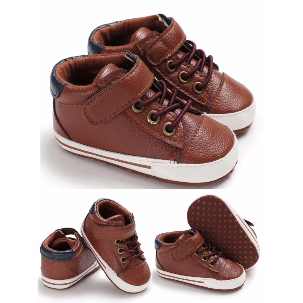 LittleAaron C530 BOOTS LEATHER Sepatu Anak Laki Sepatuanak Sepatu Bayi Prewalker Shoes Sport Termurah Sendal Bayi Anak Cewek Cowok