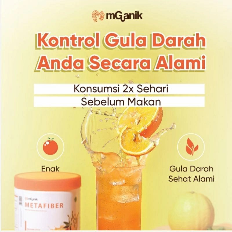 METAFIBER MGANIK 252 gram /  Multi Grain Multigrain Murah Original 100% / Atasi Diabetes Kolesterol Gula Darah