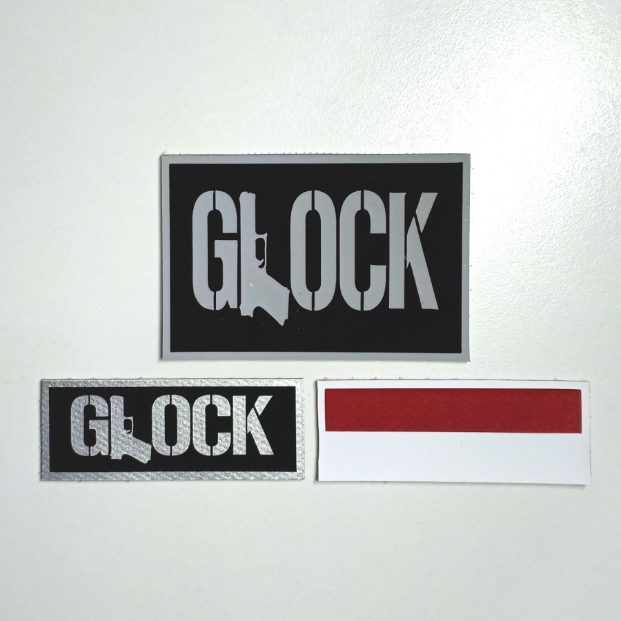 Emblem Topi Tactical Velcro GLOCK Tempelan Topi