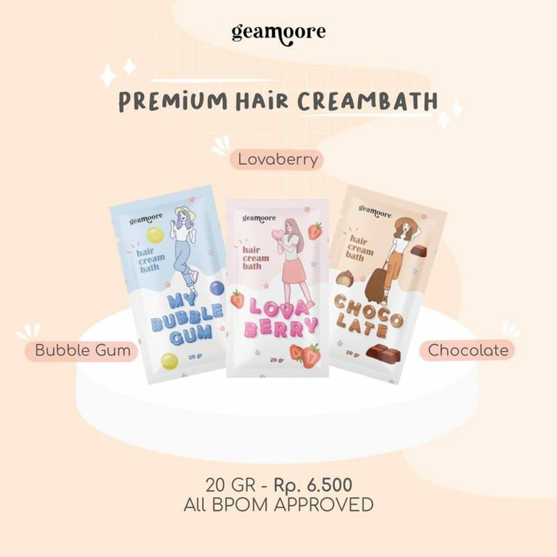 GEAMOORE HAIRCREAMBATH 20GR BPOM