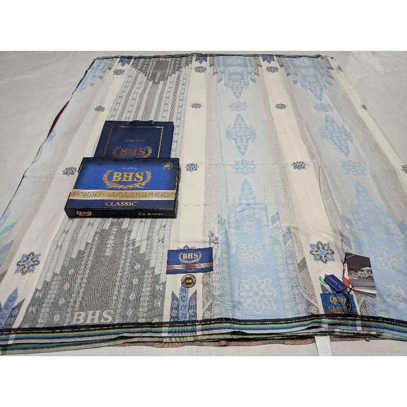 Sarung BHS Classic JGE JGD JGM JGD Gold Warna Putih