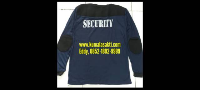 Kaos Security Dongker Bantal Hitam