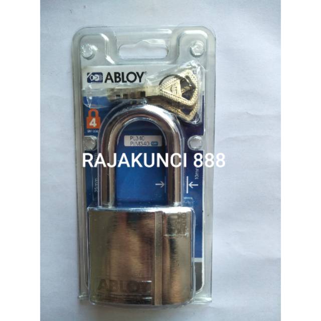 Gembok ABLOY PL340c/50 / Gembok ABLOY / Gembok anti cairan kimia dan anti potong / Gembok