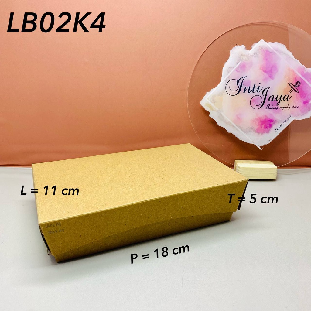 

Kotak Kraft isi 10 pcs 18cm x 11cm x 5cm (LB02K4)