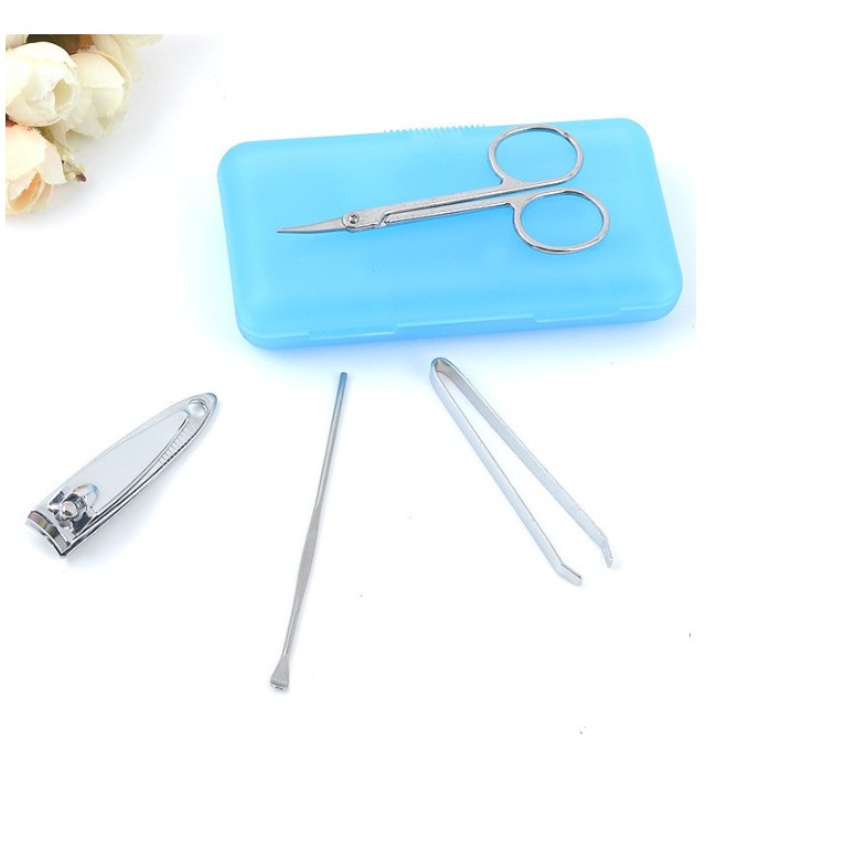 D_shop GUNTING KUKU SET 4 IN 1 / PAKET SOUVENIR/PAKET PEDICURE MANICURE 4PCS