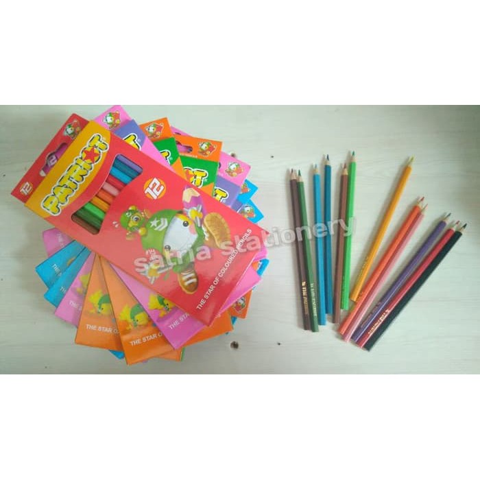 

PENSIL WARNA PATRIOT 12 PANJANG